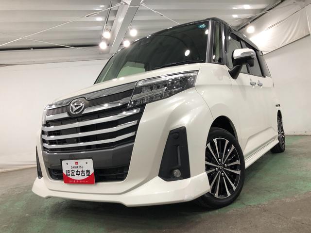 トールカスタムＧ　ターボ　走行２２９４０キロ／後席モニター／ナビ一年保証・走行距離無制限走行２２９４０キロ　フルセグナビ　バックカメラ　ドラレコ　後席モニター　オートライト　ＬＥＤヘッドライト　シートヒーター　両側電動スライドドア（埼玉県）の中古車