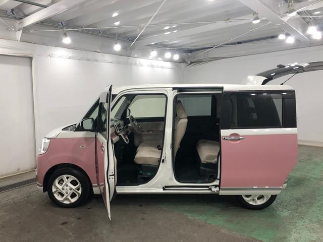 ムーヴキャンバスＧメイクアップＶＳ　ＳＡIII　走行６５７１キロ／８型ナビ一年保証・走行距離無制限走行６５７１キロ　フルセグナビ　ブルートゥース　全周囲カメラ　ドラレコ　サイドエアバック　オートライト　ＬＥＤヘッドライト　両側電動スライドドア（埼玉県）の中古車