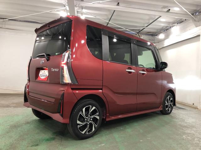 タントカスタムＸ　走行５９５９キロ／車検整備付／ナビ／ドラレコ一年保証・走行距離無制限走行５９５９キロ　車検整備付　フルセグナビ　バックカメラ　ドラレコ　クリアランスソナー　ＬＥＤヘッドライト　シートヒーター　両側電動スライドドア（埼玉県）の中古車