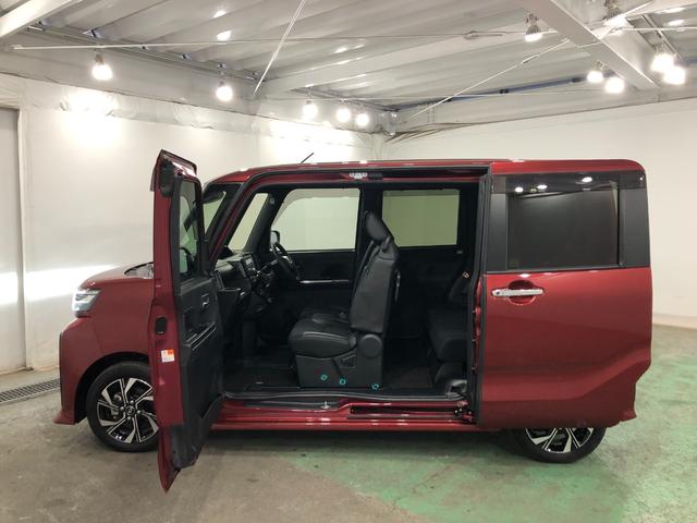 タントカスタムＸ　走行５９５９キロ／車検整備付／ナビ／ドラレコ一年保証・走行距離無制限走行５９５９キロ　車検整備付　フルセグナビ　バックカメラ　ドラレコ　クリアランスソナー　ＬＥＤヘッドライト　シートヒーター　両側電動スライドドア（埼玉県）の中古車