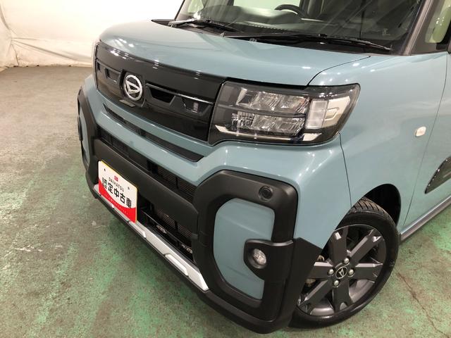 タントファンクロスターボ 走行57457キロ/車検整備付一年保証・走行距離無制限 走行57457キロ サイドエアバック クリアランスソナー オートマチックハイビーム オートライト LEDヘッドライト ベンチシート シートヒーター 両側電動スライドドア(埼玉県)の中古車