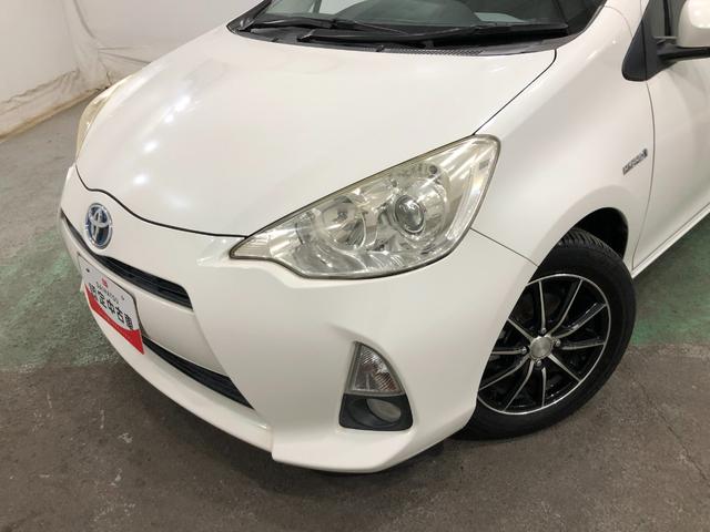 アクアＳ　走行８９７９８キロ／ワンセグナビ／ブルートゥース／マット１年保証距離無制限　走行距離８９７９８キロ　ワンセグナビ　ブルートゥース　マット　助手席エアバッグ　オートライト　プッシュボタンスタート（埼玉県）の中古車