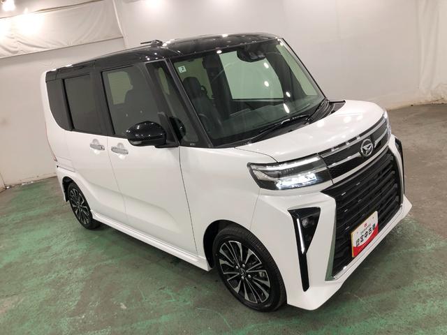 タントカスタムＲＳ　走行１２４０１キロ／クリアランスソナー一年保証・走行距離無制限　走行１２４０１キロ　サイドエアバック　クリアランスソナー　オートマチックハイビーム　オートライト　ＬＥＤヘッドライト　ベンチシート　シートヒーター　両側電動スライドドア（埼玉県）の中古車