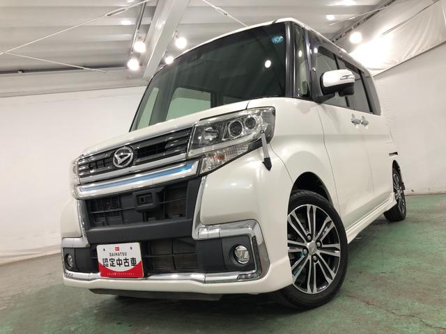 タントカスタムＲＳ　トップエディションＳＡII　走行２７０３７キロ一年保証・走行距離無制限走行２７０３７キロ　助手席エアバック　純正カーペットマット　オートライト　ＬＥＤヘッドライト　アイドリングストップ　両側電動スライドドア（埼玉県）の中古車