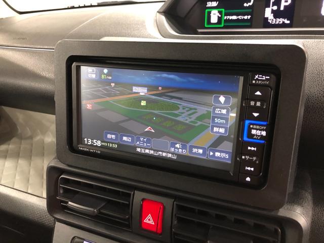 タントX スローパー 走行43394キロ/車検整備付/ナビドラレコ一年保証・走行距離無制限走行43394キロ 車検整備付 フルセグナビ ブルートゥース バックカメラ ドラレコ クリアランスソナー LEDヘッドライト シートヒーター 片側電動スライドドア(埼玉県)の中古車