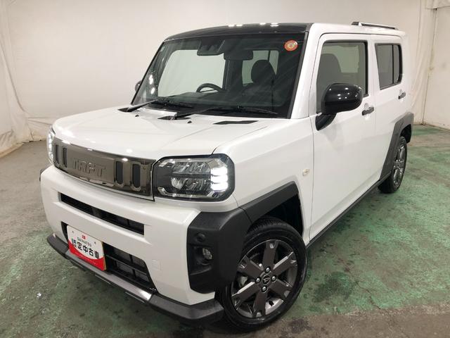 タフトGターボ ダーククロムベンチャー 走行4218キロ/マット純正マット サイドエアバッグ LEDヘッドランプ アイドリングストップ シートヒーター オート格納式ドアミラー プッシュボタンスタート 電動パーキングブレーキ1年保証距離無制限 走行距離4218キロ(東京都)の中古車