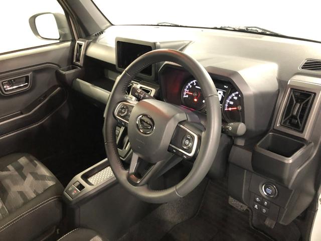 タフトGターボ ダーククロムベンチャー 走行4218キロ/マット純正マット サイドエアバッグ LEDヘッドランプ アイドリングストップ シートヒーター オート格納式ドアミラー プッシュボタンスタート 電動パーキングブレーキ1年保証距離無制限 走行距離4218キロ(東京都)の中古車