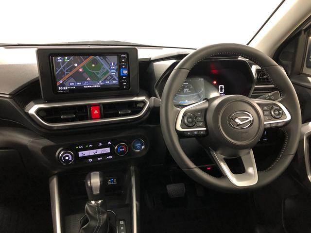 ロッキープレミアムＧ　ＨＥＶ　走行７４４９キロ／ナビ／ドラレコ一年保証・走行距離無制限走行７４４９キロ　フルセグナビ　ブルートゥース　全周囲カメラ　ドラレコ　クリアランスソナー　オートライト　ＬＥＤヘッドライト　シートヒーター（埼玉県）の中古車