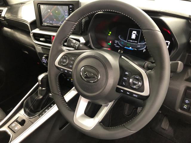 ロッキープレミアムＧ　ＨＥＶ　走行７４４９キロ／ナビ／ドラレコ一年保証・走行距離無制限走行７４４９キロ　フルセグナビ　ブルートゥース　全周囲カメラ　ドラレコ　クリアランスソナー　オートライト　ＬＥＤヘッドライト　シートヒーター（埼玉県）の中古車