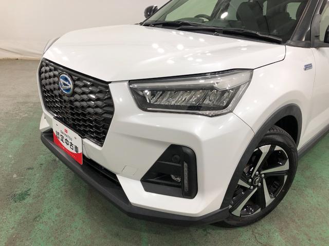 ロッキープレミアムＧ　ＨＥＶ　走行７４４９キロ／ナビ／ドラレコ一年保証・走行距離無制限走行７４４９キロ　フルセグナビ　ブルートゥース　全周囲カメラ　ドラレコ　クリアランスソナー　オートライト　ＬＥＤヘッドライト　シートヒーター（埼玉県）の中古車