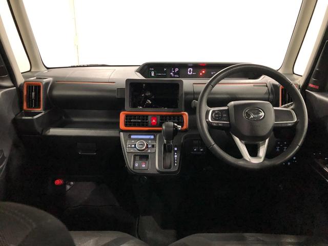 タントファンクロスターボ／雹害／車検整備付／ＬＥＤヘッドライト一年保証・走行距離無制限　走行４７１００キロ　サイドエアバック　クリアランスソナー　オートマチックハイビーム　オートライト　ＬＥＤヘッドライト　ベンチシート　シートヒーター　両側電動スライドドア（埼玉県）の中古車