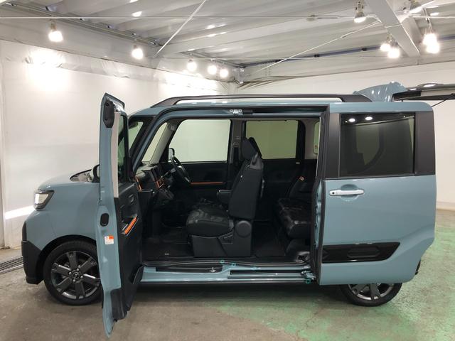 タントファンクロスターボ／雹害／車検整備付／ＬＥＤヘッドライト一年保証・走行距離無制限　走行４７１００キロ　サイドエアバック　クリアランスソナー　オートマチックハイビーム　オートライト　ＬＥＤヘッドライト　ベンチシート　シートヒーター　両側電動スライドドア（埼玉県）の中古車