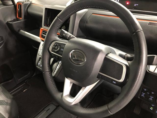 タントファンクロスターボ／雹害／車検整備付／ＬＥＤヘッドライト一年保証・走行距離無制限　走行４７１００キロ　サイドエアバック　クリアランスソナー　オートマチックハイビーム　オートライト　ＬＥＤヘッドライト　ベンチシート　シートヒーター　両側電動スライドドア（埼玉県）の中古車