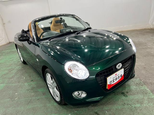 コペンセロ　ＭＴ／走行１６３７４キロ／フルセグナビ／ＨＫＳマフラー１年保証距離無制限　走行距離１６３７４キロ　フルセグナビ　ブルートゥース　純正マット　助手席エアバッグ　ＬＥＤヘッドランプ　アイドリングストップ　シートヒーター（埼玉県）の中古車