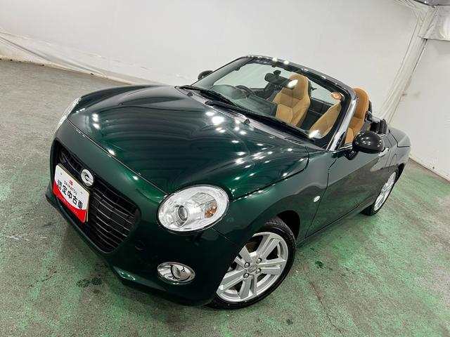 コペンセロ　ＭＴ／走行１６３７４キロ／フルセグナビ／ＨＫＳマフラー１年保証距離無制限　走行距離１６３７４キロ　フルセグナビ　ブルートゥース　純正マット　助手席エアバッグ　ＬＥＤヘッドランプ　アイドリングストップ　シートヒーター（埼玉県）の中古車