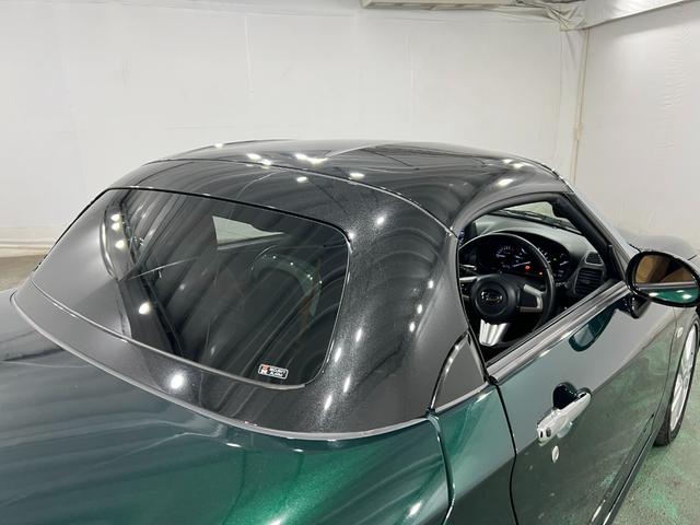 コペンセロ　ＭＴ／走行１６３７４キロ／フルセグナビ／ＨＫＳマフラー１年保証距離無制限　走行距離１６３７４キロ　フルセグナビ　ブルートゥース　純正マット　助手席エアバッグ　ＬＥＤヘッドランプ　アイドリングストップ　シートヒーター（埼玉県）の中古車