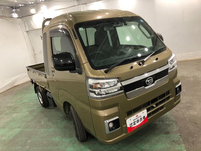 ハイゼットトラックジャンボエクストラ　走行８１４２キロ／ナビ／ドラレコ／ＥＴＣ一年保証・走行距離無制限走行８１４２キロ　フルセグナビ　ＥＴＣ　ドラレコ　ブルートゥース　クリアランスソナー　オートライト　ＬＥＤヘッドライト（埼玉県）の中古車