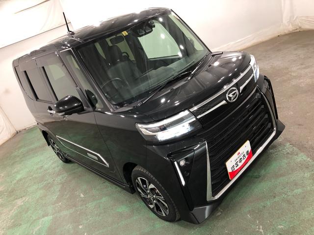 タントカスタムＸ　走行５５６０５キロ／後席モニター／大型ナビ一年保証・走行距離無制限走行５５６０５キロ　フルセグナビ　ブルートゥース　全周囲カメラ　ドラレコ　後席モニター　ＥＴＣ　クリアランスソナー　ＬＥＤヘッドライト　シートヒーター　両側電動スライドドア（埼玉県）の中古車