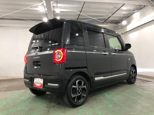 ムーヴキャンバスセオリーＧ　走行２２９７１キロ／ナビ／ドラレコ／ＥＴＣ一年保証・走行距離無制限走行２２９７１キロ　フルセグナビ　全周囲カメラ　ドラレコ　ＥＴＣ　クリアランスソナー　オートライト　ＬＥＤヘッドライト　シートヒーター　両側電動スライドドア（埼玉県）の中古車