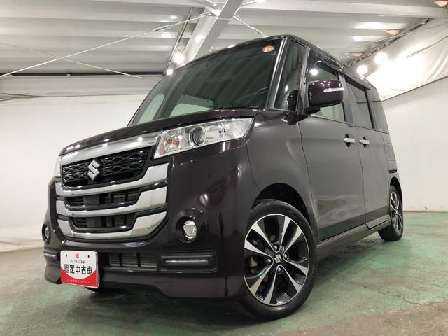 スペーシアカスタムＺターボ　走行１７４５４キロ／タイヤ４本交換／ナビ／ドラレコ一年保証・走行距離無制限走行１７４５４キロ　タイヤ４本交換　フルセグナビ　ブルートゥース　バックカメラ　ドラレコ　オートライト　ＬＥＤヘッドライト　両側電動スライドドア（埼玉県）の中古車