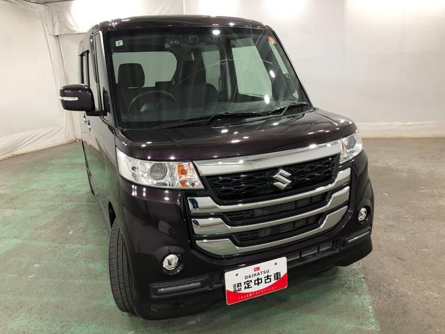 スペーシアカスタムＺターボ　走行１７４５４キロ／タイヤ４本交換／ナビ／ドラレコ一年保証・走行距離無制限走行１７４５４キロ　タイヤ４本交換　フルセグナビ　ブルートゥース　バックカメラ　ドラレコ　オートライト　ＬＥＤヘッドライト　両側電動スライドドア（埼玉県）の中古車