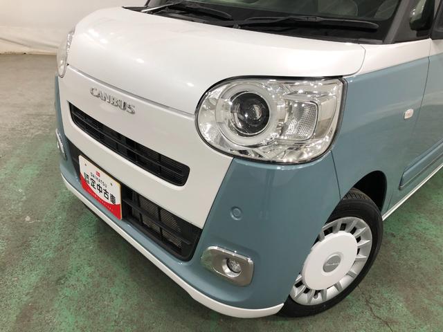 ムーヴキャンバスストライプスＧ　走行１１６２１キロ／車検整備付／ナビドラレコ一年保証・走行距離無制限走行１１６２１キロ　車検整備付　フルセグナビ　ブルートゥース　バックカメラ　ドラレコ　ＥＴＣ　クリアランスソナー　オートライト　ＬＥＤヘッドライト　シートヒーター（埼玉県）の中古車