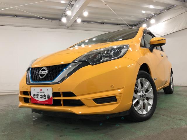 ノートｅ−パワー　Ｘ　走行３８９０１キロ／車検整備付／オートライト一年保証・走行距離無制限走行３８９０１キロ　車検整備付　助手席エアバック　純正カーペットマット　クリアランスソナー　オートライト（埼玉県）の中古車