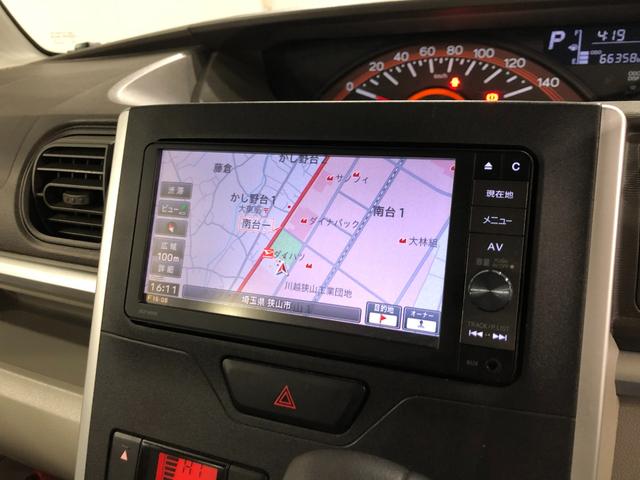 タントＸ　ＳＡII　走行６６３５８キロ／フルセグナビ／マット１年保証距離無制限　走行距離６６３５８キロ　フルセグナビ　ブルートゥース　純正マット　助手席エアバッグ　オートライト　アイドリングストップ　片側電動スライドドア　オート格納式ドアミラー　キーフリー（埼玉県）の中古車