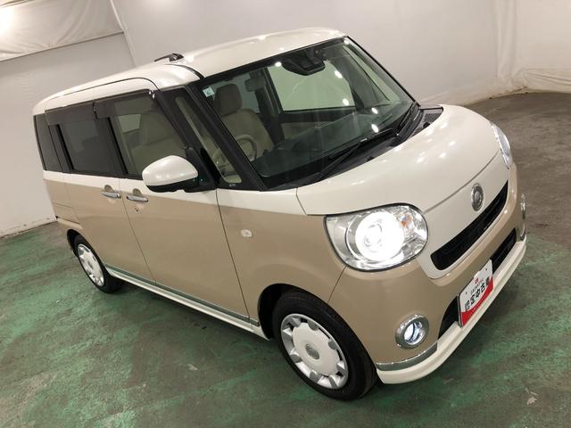 ムーヴキャンバスＧメイクアップＶＳ　ＳＡIII　走行２６０６７キロ／８型ナビ１年保証距離無制限　走行距離２６０６７キロ　純正フルセグナビ　パノラマモニター　ドラレコ　純正マット　サイドエアバッグ　ＬＥＤヘッドランプ　アイドリングストップ　シートヒーター　両側電動スライドドア（埼玉県）の中古車