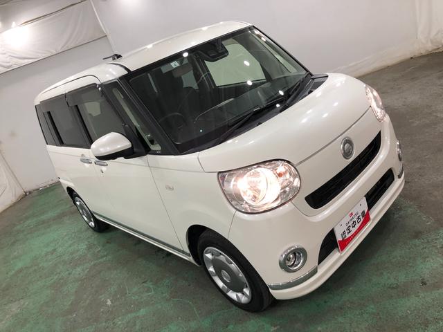 ムーヴキャンバスＸブラックインテリアリミテッド　ＳＡ３　走行３００３５キロ一年保証・走行距離無制限走行３００３５キロ　車検整備付　タイヤ４本交換　フルセグナビ　ブルートゥース　全周囲カメラ　ＥＴＣ　オートライト　両側電動スライドドア（埼玉県）の中古車