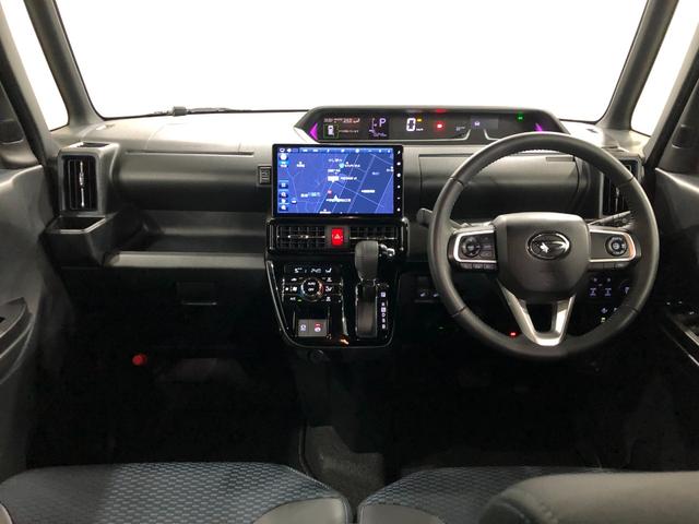 タントカスタムＲＳ　走行１０２４６キロ／車検整備付／ナビ／ドラレコ一年保証・走行距離無制限走行１０２４６キロ　車検整備付　フルセグナビ　ブルートゥース　全周囲カメラ　ドラレコ　ＥＴＣ　クリアランスソナー　オートライト　ＬＥＤヘッドライト　シートヒーター　両側電動スラ（埼玉県）の中古車