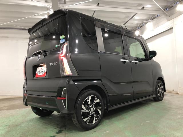 タントカスタムＸ　走行４０１５７キロ／タイヤ４本交換／ナビ／雹害一年保証・走行距離無制限走行４０１５７キロ　タイヤ４本交換　フルセグナビ　バックカメラ　ドラレコ　ＥＴＣ　クリアランスソナー　オートライト　ＬＥＤヘッドライト　シートヒーター　両側電動スライドドア（埼玉県）の中古車