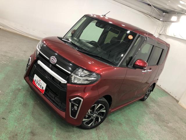 タントカスタムＸ　走行３６８１１キロ／雹害／車検整備付／ナビ一年保証・走行距離無制限走行３６８１１キロ　車検整備付　フルセグナビ　ブルートゥース　バックカメラ　ドラレコ　クリアランスソナー　ＬＥＤヘッドライト　シートヒーター　両側電動スライドドア（埼玉県）の中古車