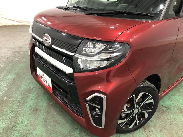 タントカスタムＸ　走行３６８１１キロ／雹害／車検整備付／ナビ一年保証・走行距離無制限走行３６８１１キロ　車検整備付　フルセグナビ　ブルートゥース　バックカメラ　ドラレコ　クリアランスソナー　ＬＥＤヘッドライト　シートヒーター　両側電動スライドドア（埼玉県）の中古車