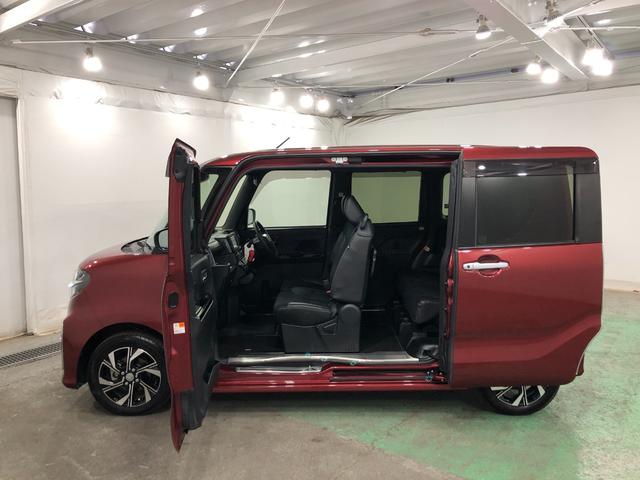 タントカスタムＸ　走行３６８１１キロ／雹害／車検整備付／ナビ一年保証・走行距離無制限走行３６８１１キロ　車検整備付　フルセグナビ　ブルートゥース　バックカメラ　ドラレコ　クリアランスソナー　ＬＥＤヘッドライト　シートヒーター　両側電動スライドドア（埼玉県）の中古車