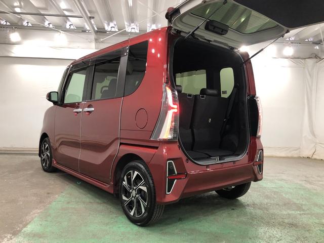 タントカスタムＸ　走行３６８１１キロ／雹害／車検整備付／ナビ一年保証・走行距離無制限走行３６８１１キロ　車検整備付　フルセグナビ　ブルートゥース　バックカメラ　ドラレコ　クリアランスソナー　ＬＥＤヘッドライト　シートヒーター　両側電動スライドドア（埼玉県）の中古車