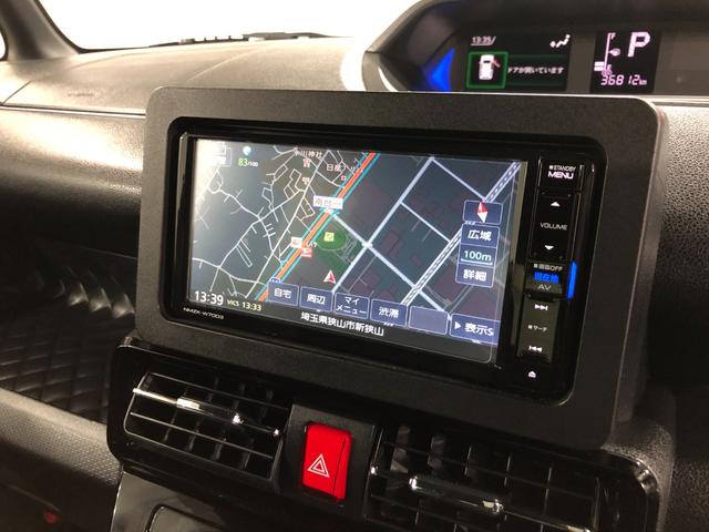 タントカスタムＸ　走行３６８１１キロ／雹害／車検整備付／ナビ一年保証・走行距離無制限走行３６８１１キロ　車検整備付　フルセグナビ　ブルートゥース　バックカメラ　ドラレコ　クリアランスソナー　ＬＥＤヘッドライト　シートヒーター　両側電動スライドドア（埼玉県）の中古車