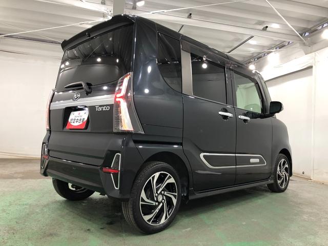 タントカスタムＲＳスタイルセレクション　走行２６３５５キロ／４ＷＤ一年保証・走行距離無制限走行２６３５５キロ　車検整備付　フルセグナビ　ブルートゥース　ドラレコ　ＥＴＣ　クリアランスソナー　オートライト　ＬＥＤヘッドライト　シートヒーター　両側電動スライドドア（埼玉県）の中古車