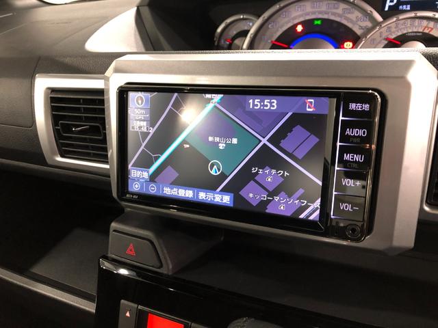 ピクシスメガGターボ SAIII 4WD/走行50176キロ/ナビ1年保証距離無制限 走行距離50176キロ ワンセグナビ バックカメラ ドラレコ 純正マット サイドエアバッグ LEDヘッドランプ アイドリングストップ 両側電動スライドドア オート格納式ドアミラー(埼玉県)の中古車