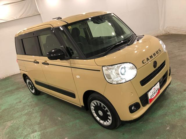 ムーヴキャンバスセオリーＧ　走行４９８４キロ／ディスプレイオーディオドラレコ１年保証距離無制限　走行距離４９８４キロ　ディスプレイオーディオ　バックカメラ　ドラレコ　純正マット　サイドエアバッグ　ＬＥＤヘッドランプ　アイドリングストップ　シートヒーター　両側電動スライドドア（埼玉県）の中古車