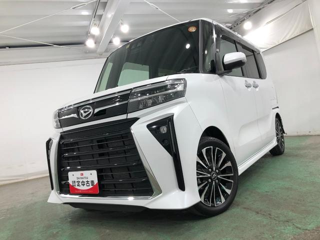 タントカスタムＲＳ　走行２１１４９キロ／車検整備付／ナビ／ドラレコ一年保証・走行距離無制限走行２１１４９キロ　フルセグナビ　ブルートゥース　バックカメラ　ドラレコ　ＥＴＣ　クリアランスソナー　シートヒーター　両側電動スライドドア（埼玉県）の中古車