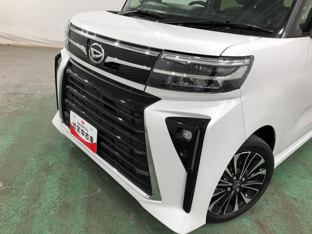 タントカスタムＲＳ　走行２１１４９キロ／車検整備付／ナビ／ドラレコ一年保証・走行距離無制限走行２１１４９キロ　フルセグナビ　ブルートゥース　バックカメラ　ドラレコ　ＥＴＣ　クリアランスソナー　シートヒーター　両側電動スライドドア（埼玉県）の中古車