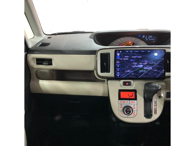 ムーヴキャンバスＸメイクアップリミテッド　ＳＡ３　走行５４５８３キロ／雹害一年保証・走行距離無制限走行５４５８３キロ　フルセグナビ　ＥＴＣ　全周囲カメラ　ドラレコ　オートライト　両側電動スライドドア（埼玉県）の中古車