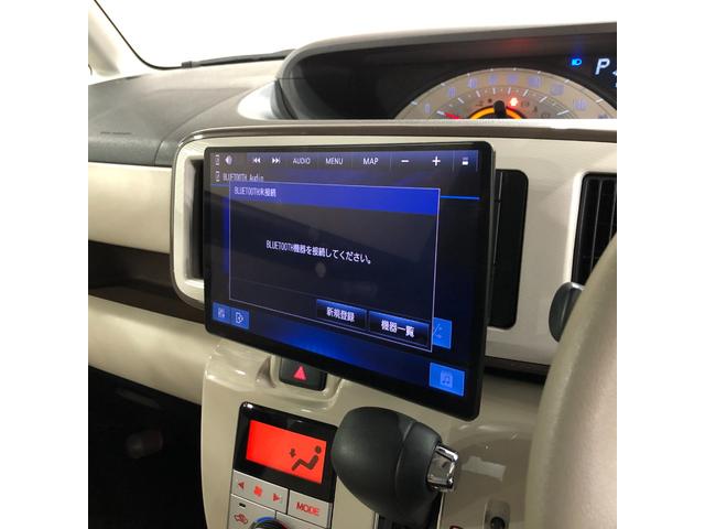 ムーヴキャンバスＸメイクアップリミテッド　ＳＡ３　走行５４５８３キロ／雹害一年保証・走行距離無制限走行５４５８３キロ　フルセグナビ　ＥＴＣ　全周囲カメラ　ドラレコ　オートライト　両側電動スライドドア（埼玉県）の中古車