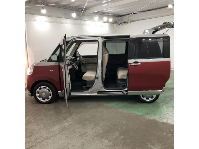 ムーヴキャンバスＸメイクアップリミテッド　ＳＡ３　走行５４５８３キロ／雹害一年保証・走行距離無制限走行５４５８３キロ　フルセグナビ　ＥＴＣ　全周囲カメラ　ドラレコ　オートライト　両側電動スライドドア（埼玉県）の中古車