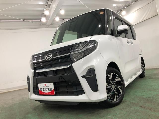 タントカスタムＸ　走行５１８２１キロ／フルセグナビ／全周囲カメラ１年保証距離無制限　走行距離５１８２１キロ　フルセグナビ　パノラマモニター　ブルートゥース　純正マット　サイドエアバッグ　ＬＥＤヘッドランプ　アイドリングストップ　両側電動スライドドア　キーフリー（埼玉県）の中古車