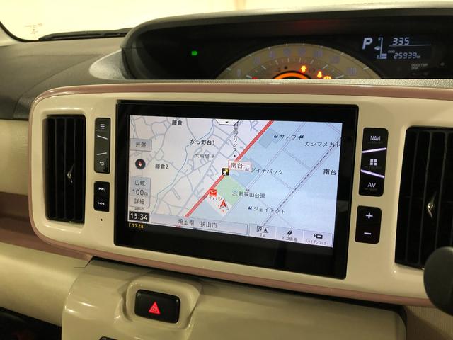 ムーヴキャンバスＸリミテッドメイクアップ　ＳＡIII　走行２５９３９キロ一年保証・走行距離無制限走行２５９３９キロ　フルセグナビ　ブルートゥース　バックカメラ　ドラレコ　ＥＴＣ　オートライト　ＬＥＤヘッドライト　両側電動スライドドア（埼玉県）の中古車