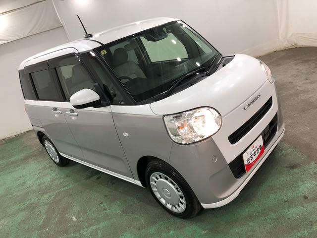 ムーヴキャンバスストライプスX 走行17693キロ/純正ナビ/ドラレコ1年保証距離無制限 走行距離17693キロ 純正フルセグナビ バックカメラ ドラレコ 純正マット サイドエアバッグ LEDヘッドランプ アイドリングストップ 両側電動スライドドア キーフリー(埼玉県)の中古車