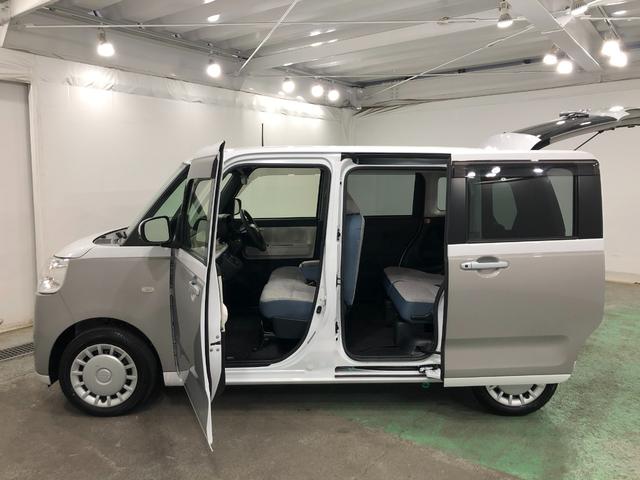 ムーヴキャンバスストライプスX 走行17693キロ/純正ナビ/ドラレコ1年保証距離無制限 走行距離17693キロ 純正フルセグナビ バックカメラ ドラレコ 純正マット サイドエアバッグ LEDヘッドランプ アイドリングストップ 両側電動スライドドア キーフリー(埼玉県)の中古車