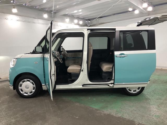 ムーヴキャンバスGメイクアップリミテッド SAIII 走行5450キロ/ナビ一年保証・走行距離無制限走行5450キロ コーナーセンサー フルセグナビ 全周囲カメラ ドラレコ ETC オートライト LEDヘッドライト 両側電動スライドドア(埼玉県)の中古車